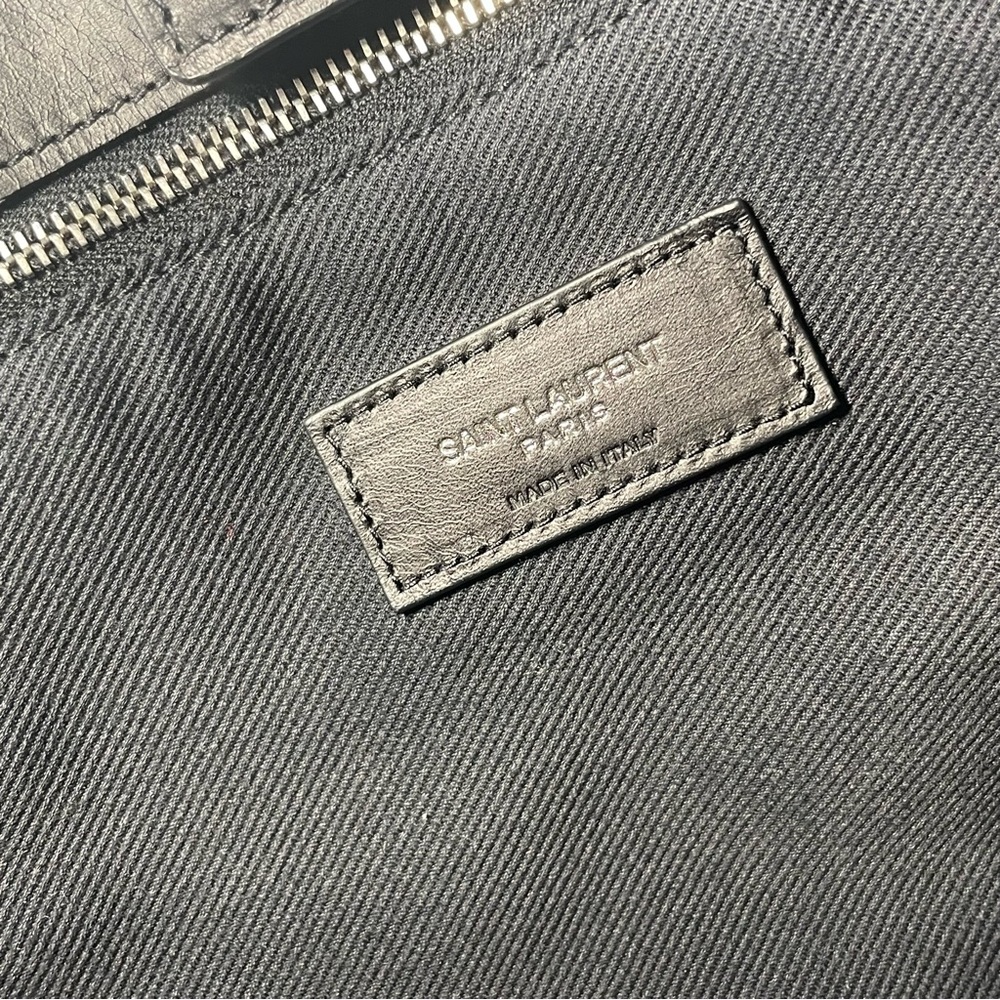 Saint Laurent East West Woven Raffia Tote - Picture 6 of 8